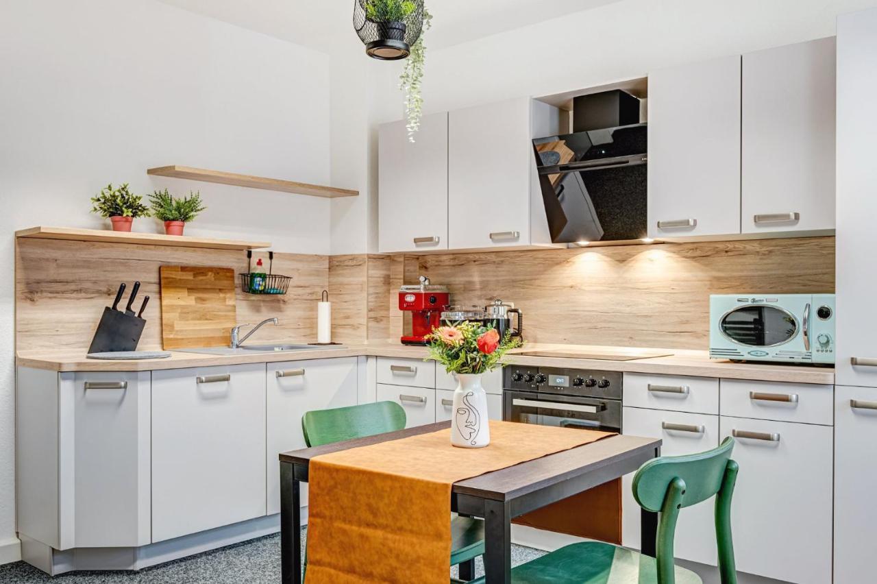 Pressehaus Apartment Steinweg Mühlhausen Екстериор снимка